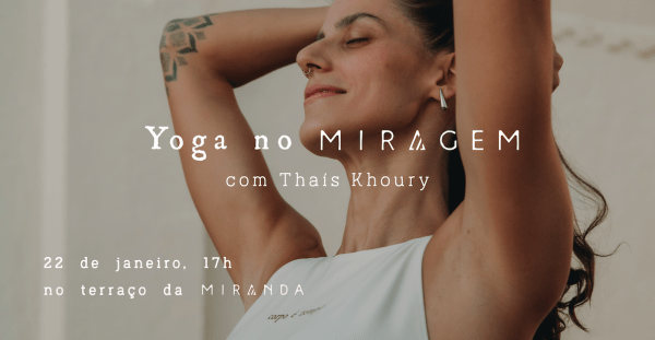 Imagem do evento Yoga no Miragem