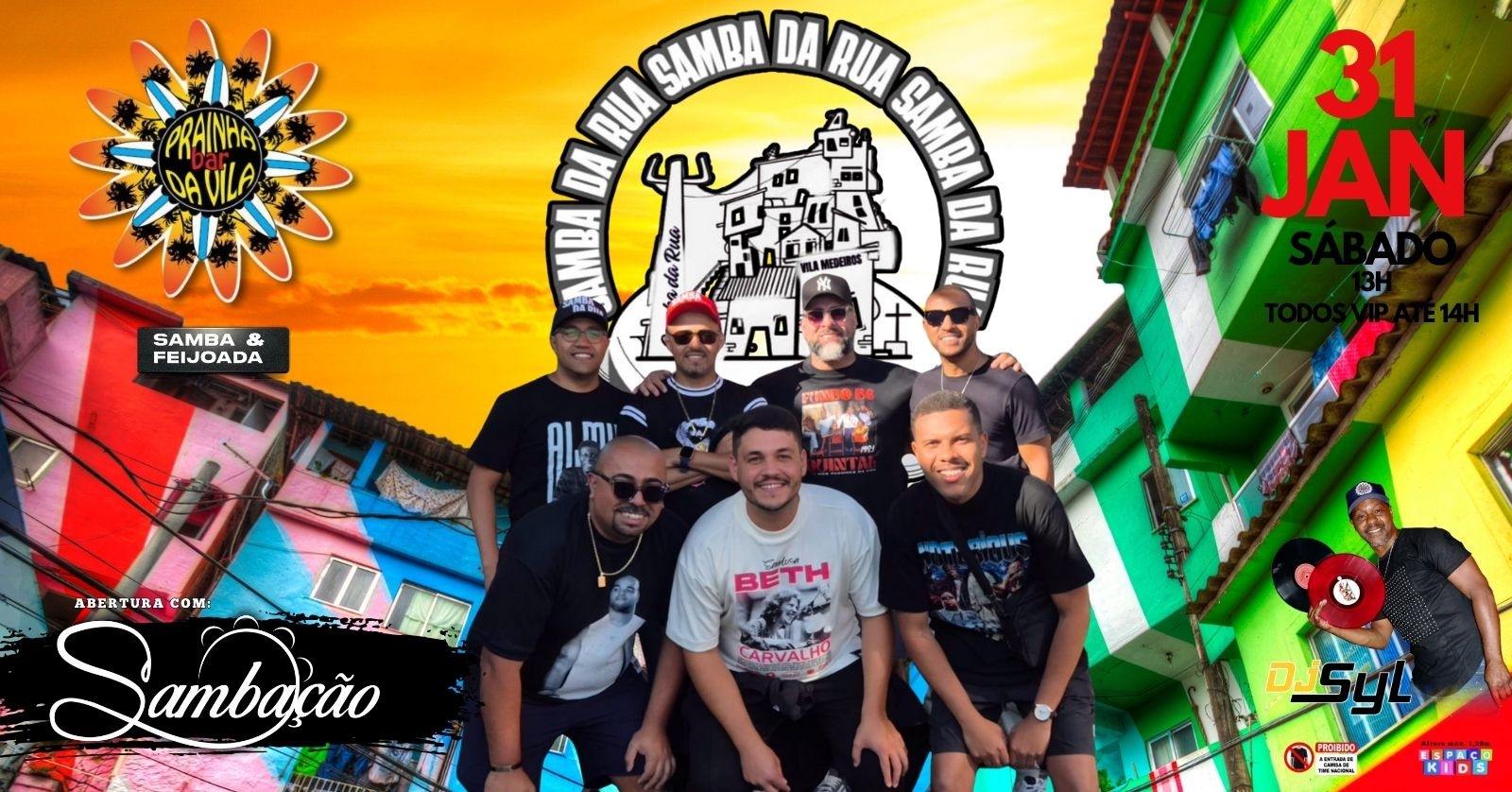 Samba da Rua no Prainha da Vila! - São Paulo, SP