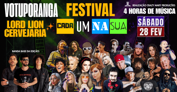 Imagem do evento Festival Cada Um Na Sua em Votuporanga/SP - 28/02/2026