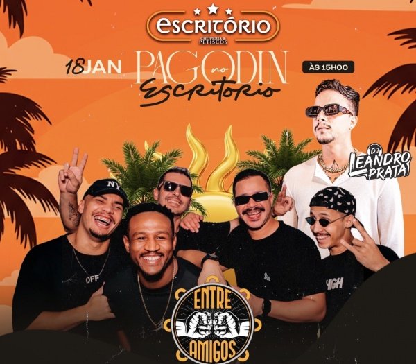 Imagem do evento PAGODIN no ESCRITÓRIO