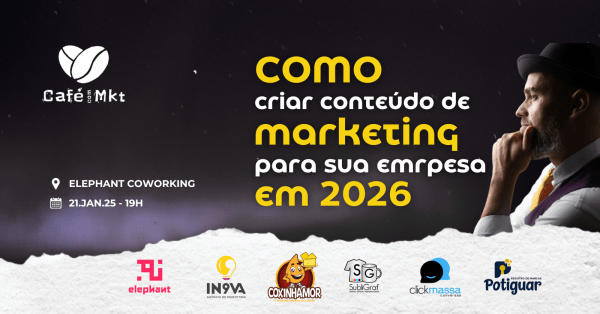 Imagem do evento Como criar conteúdo de Marketing para a sua empresa em 2026