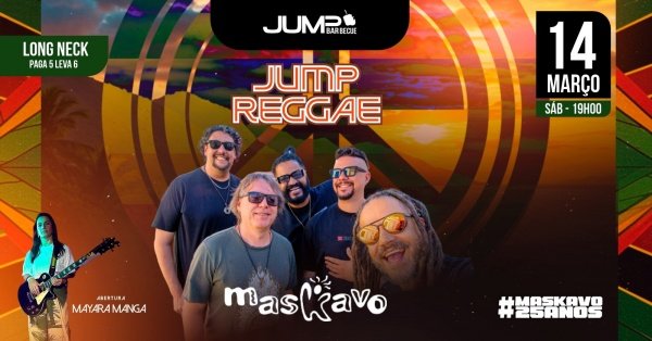 Imagem do evento MASKAVO no JUMPREGGAE