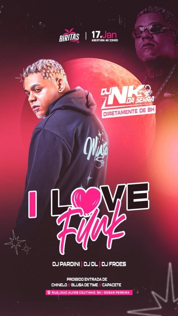 Imagem do evento Sábado  Y Love funk
