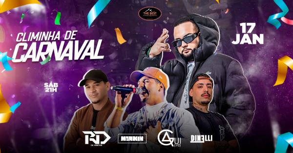 Imagem do evento CLIMINHA DE CARNAVAL