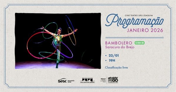 Imagem do evento Espetáculo: Bambolero - Cine Teatro São Joaquim