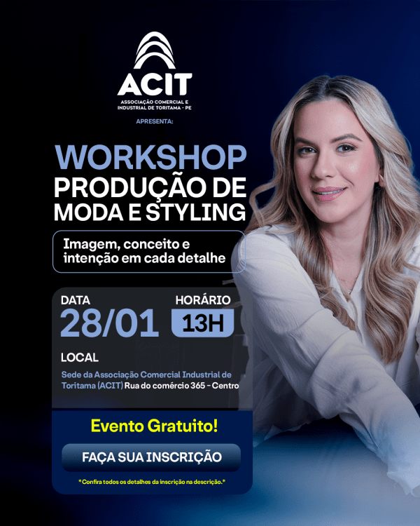 Imagem do evento WORKSHOP PRODUÇÃO DE MODA & STYLING