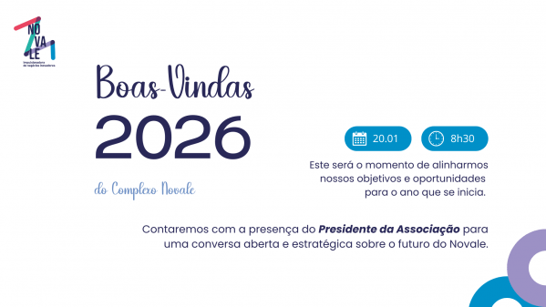 Imagem do evento Boas Vindas 2026 - Complexo Novale