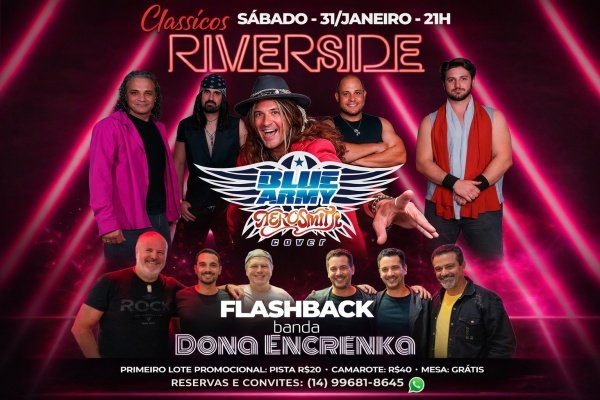 Imagem do evento Rock in River - Aerosmith e Dona Encrenka