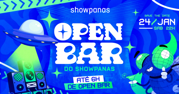 Imagem do evento OPEN BAR DO SHOWPANAS (edição verão)