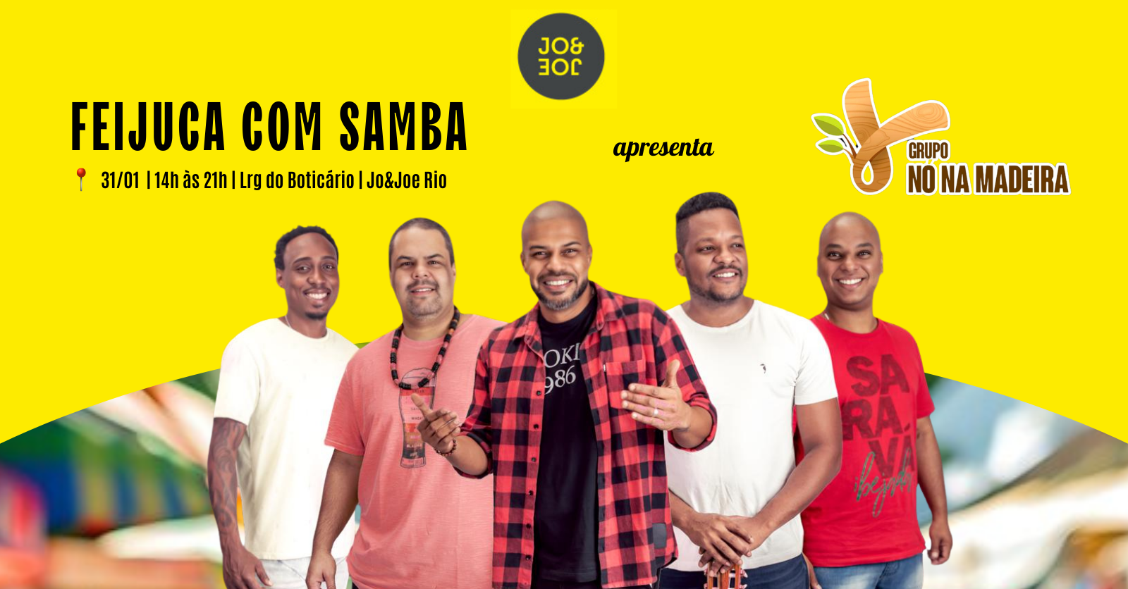 Feijuca com Samba apresenta: Nó na Madeira - Rio de Janeiro, RJ