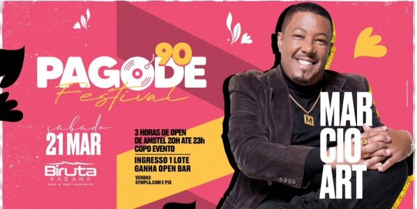 Imagem do evento PAGODE 90 FESTIVAL