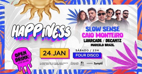 Imagem do evento Happiness | FOUR