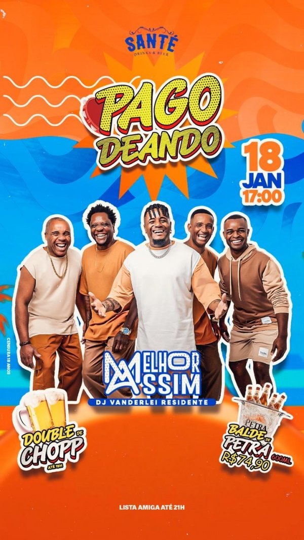 Imagem do evento Pagodeando