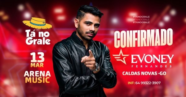 Imagem do evento Evoney Fernandes