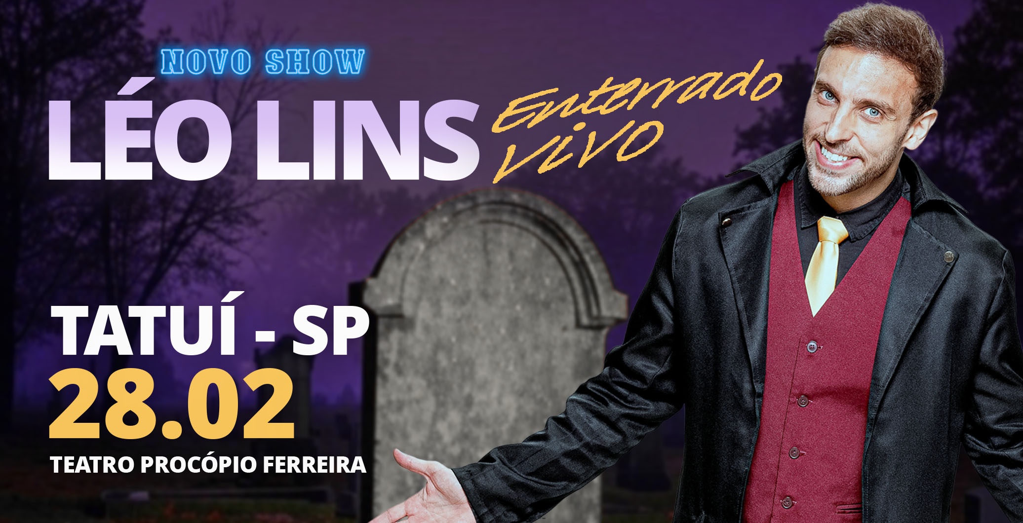 Léo Lins em Tatuí - Enterrado Vivo (Novo Show)