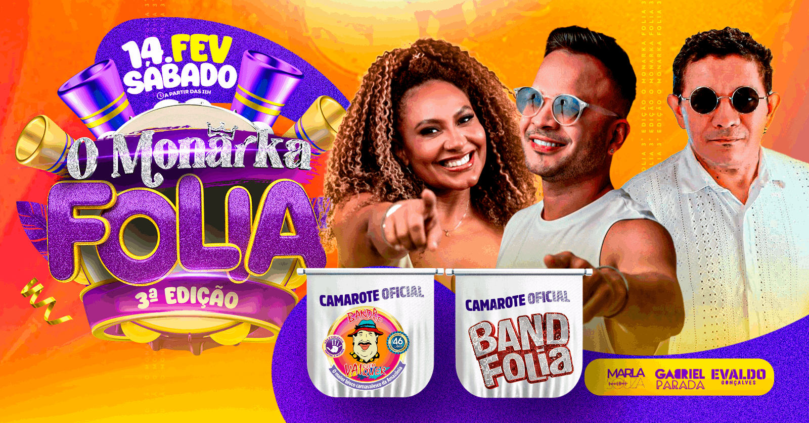 O MONARKA FOLIA  3ª EDIÇÃO - Porto Velho, RO