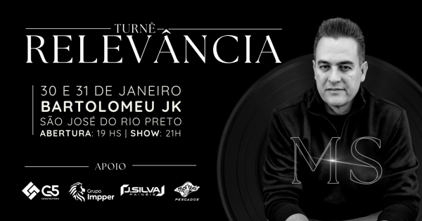 Imagem do evento Show Relevância