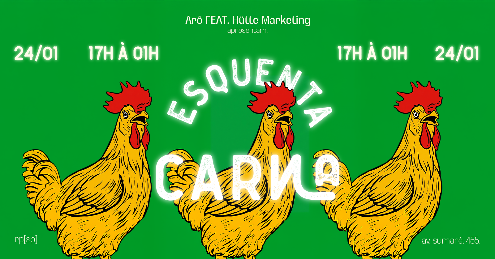 Esquenta Carna Arô feat. Hutte mkt - Ribeirão Preto, SP