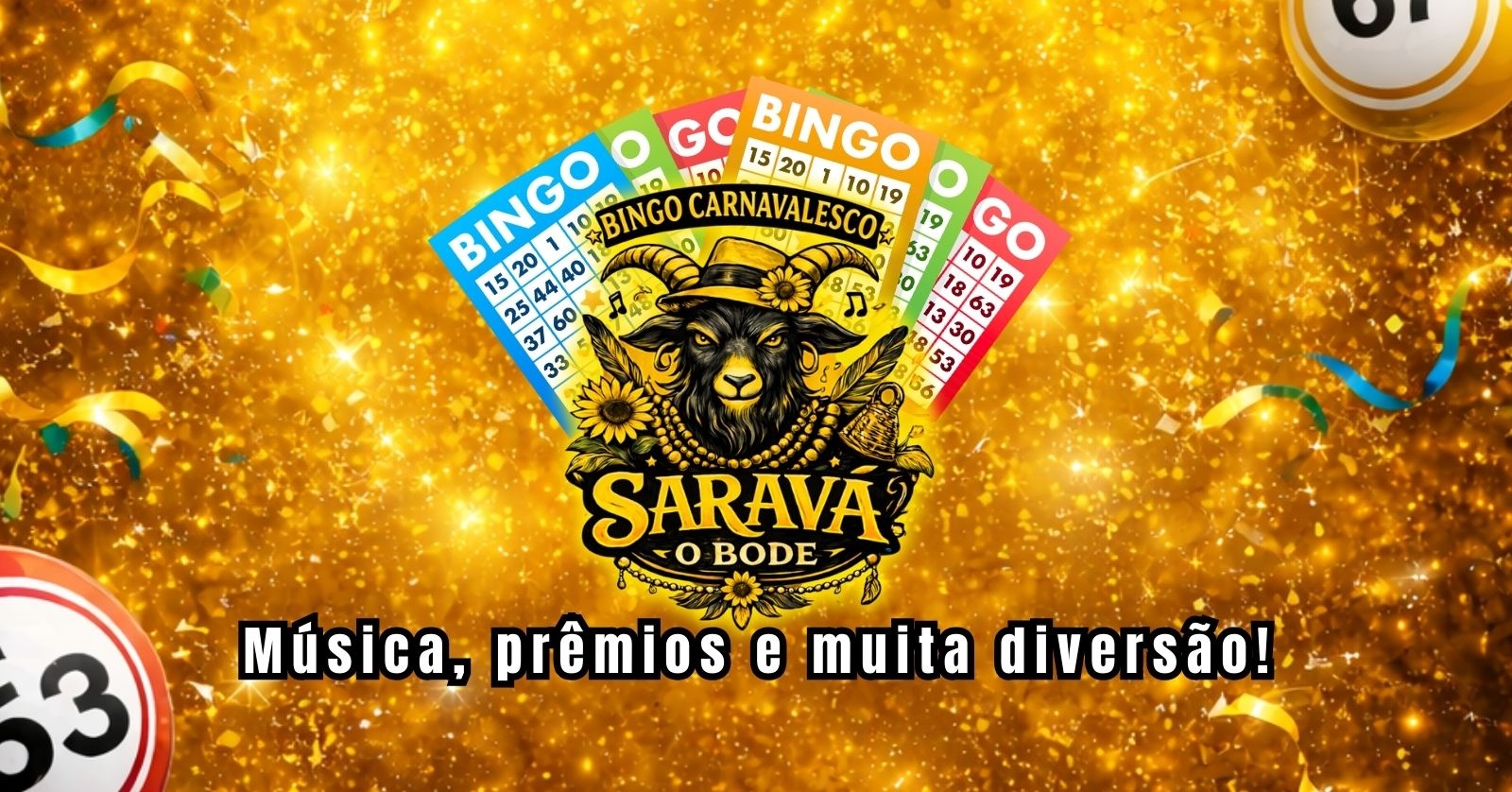 Bingo saravá o Bode - Olinda, PE