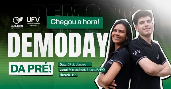 Imagem do evento DemoDay Pré-Incubação 2025/2