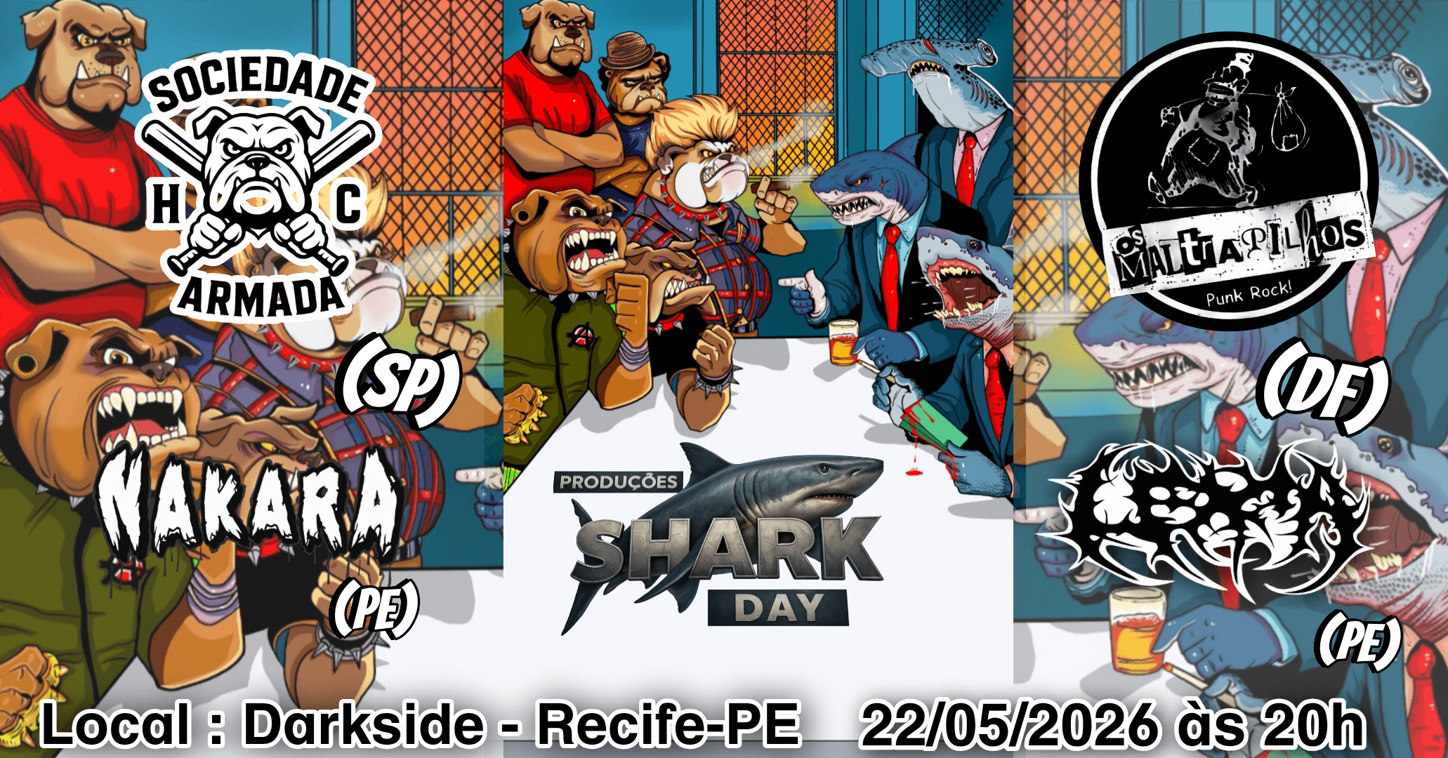 SOCIEDADE ARMADA (SP) EM RECIFE - Recife, PE