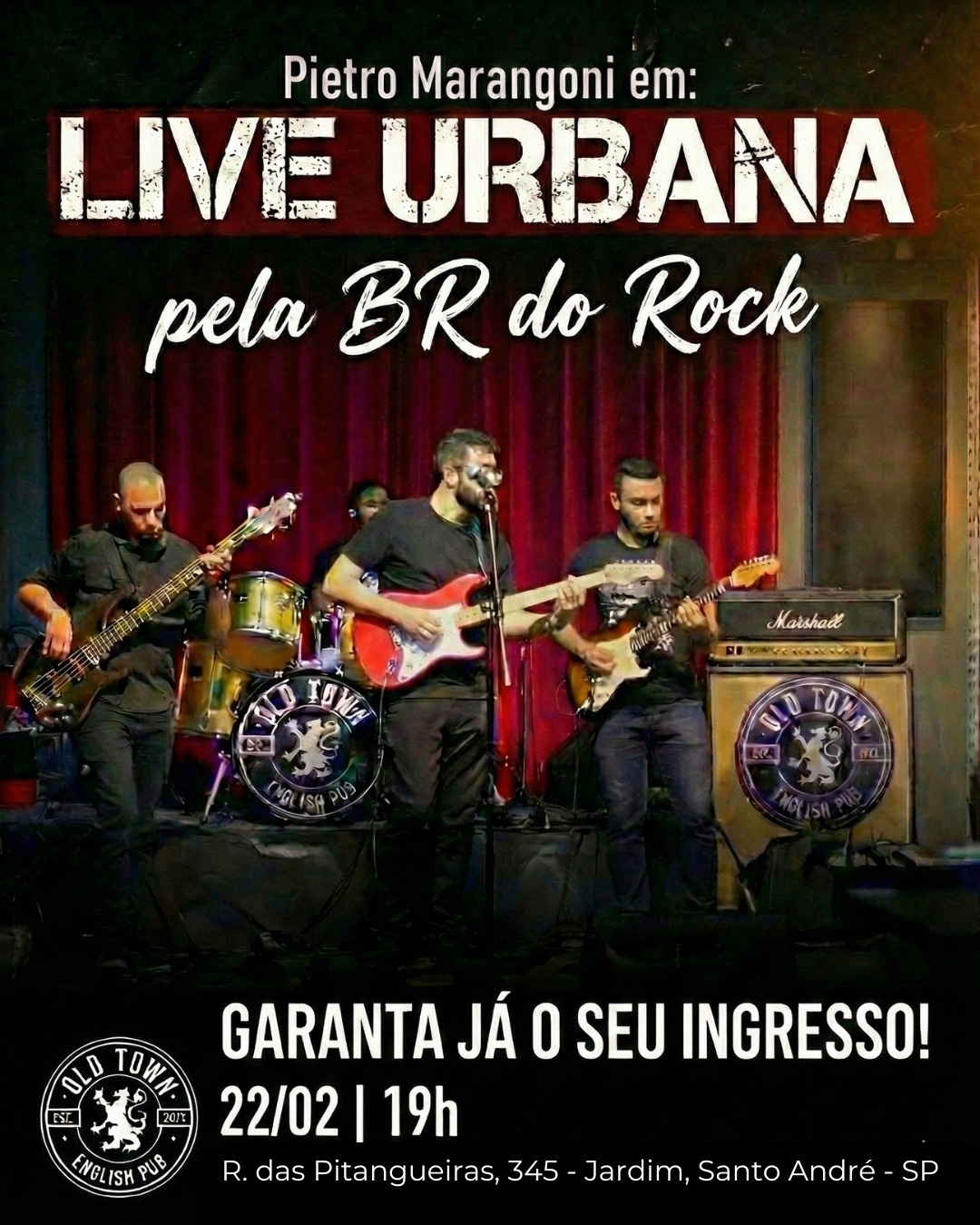 Pietro Marangoni em Live Urbana - Santo André, SP