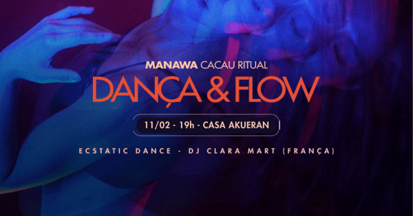 Imagem do evento Manawa Cacau - Dança e Flow (ecstatic dance)