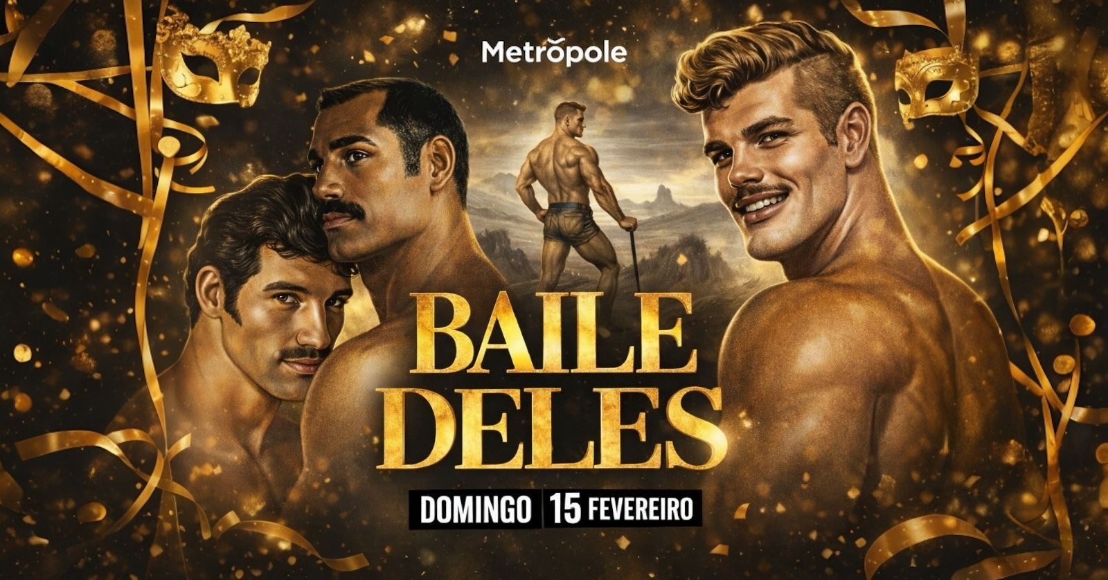 BAILE DELES -DOMINGO-15/FEV - Recife, PE