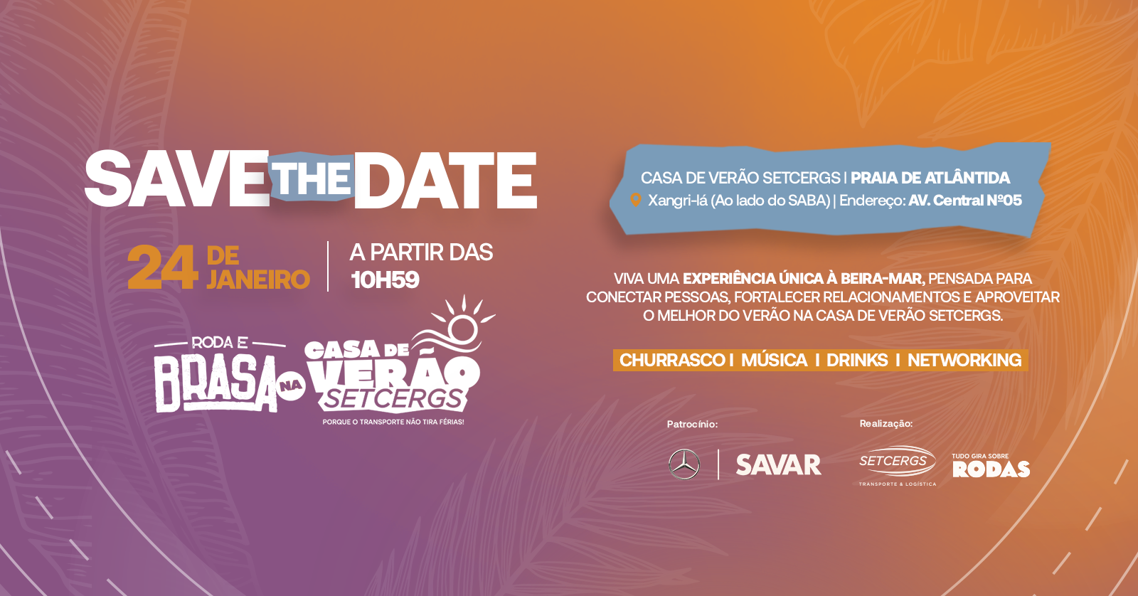 Roda e Brasa na Casa de Verão SETCERGS - Xangri-lá, RS