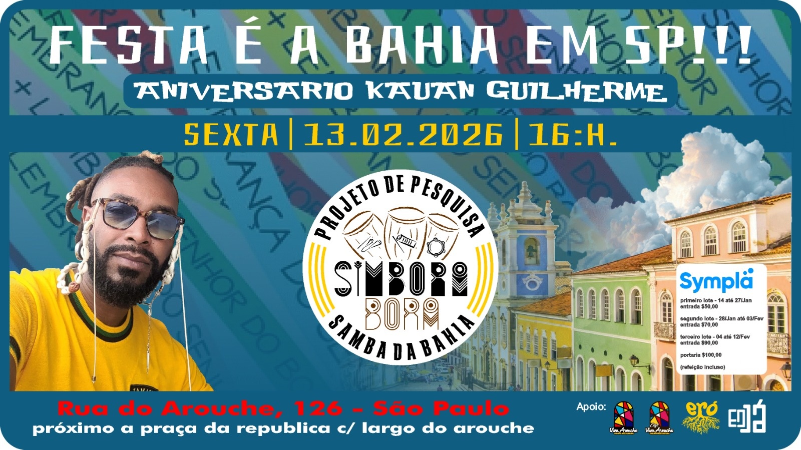 É a Bahia em SP - São Paulo, SP