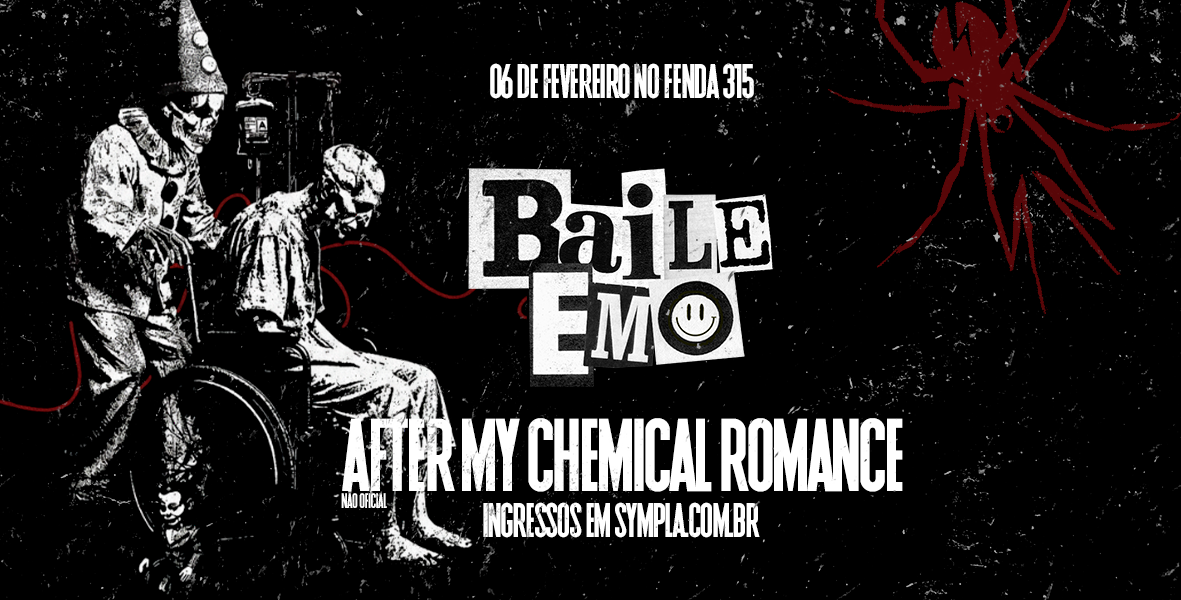 BAILE EMO :: AFTER MY CHEMICAL ROMANCE :: FENDA 315 - São Paulo, SP
