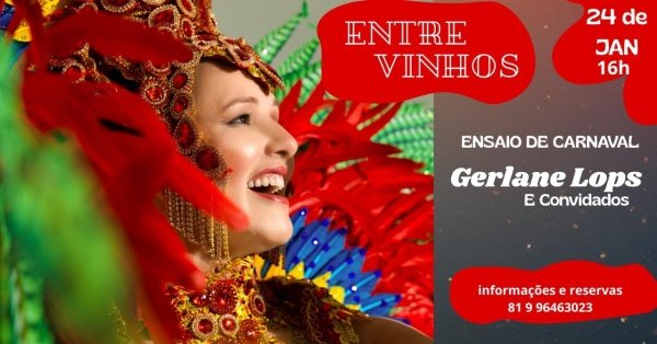 Imagem do evento Gerlane Lops - Ensaios de Carnaval
