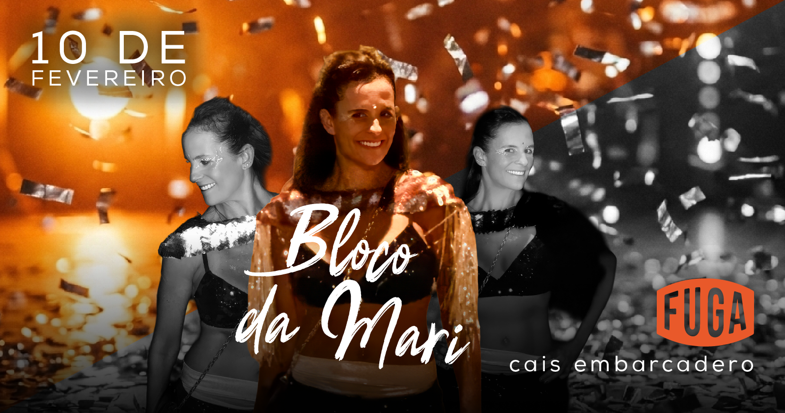BLOCO DA MARI 2026 // 10.02 // FUGA // CAIS EMBARCADERO - Porto Alegre, RS