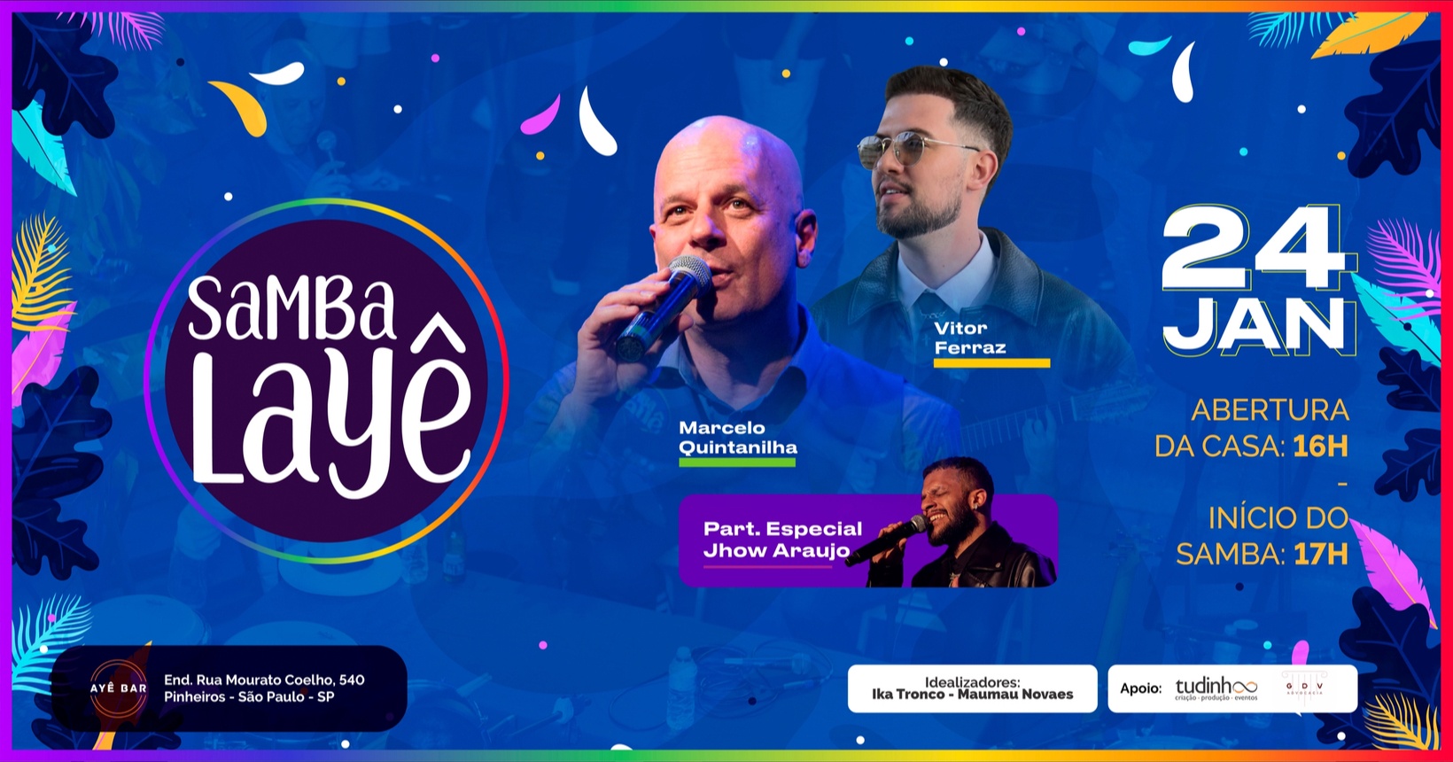 SAMBALAYÊ 24/01 - São Paulo, SP