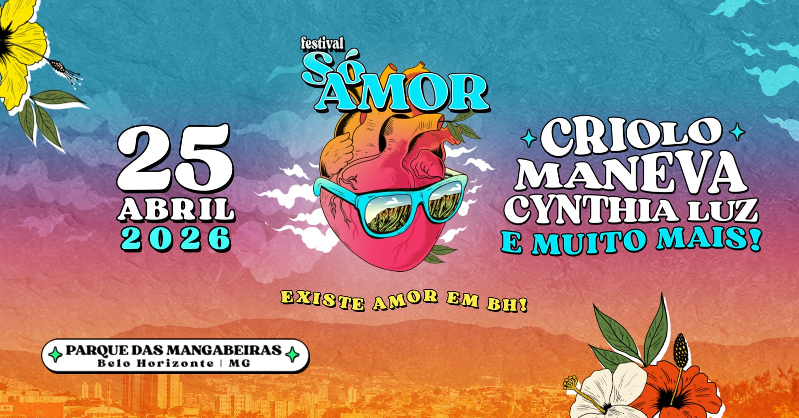 Festival Só Amor 3ª Edição - Existe Amor em Bh em Belo Horizonte