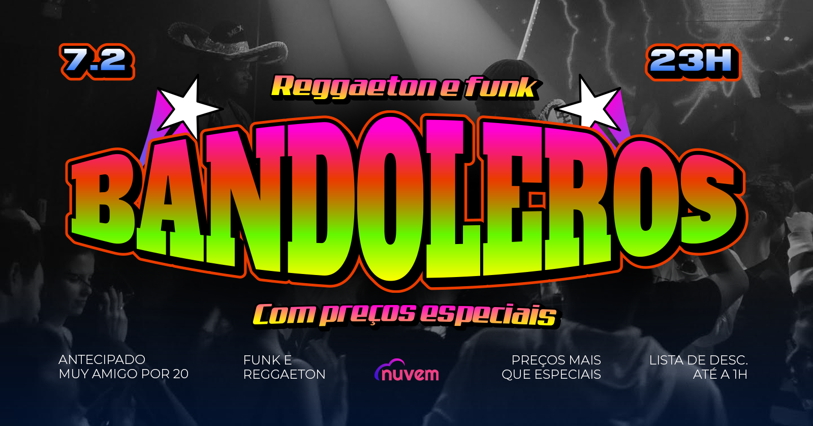 Bandoleros + preços especiais - 7/2 - Porto Alegre, RS