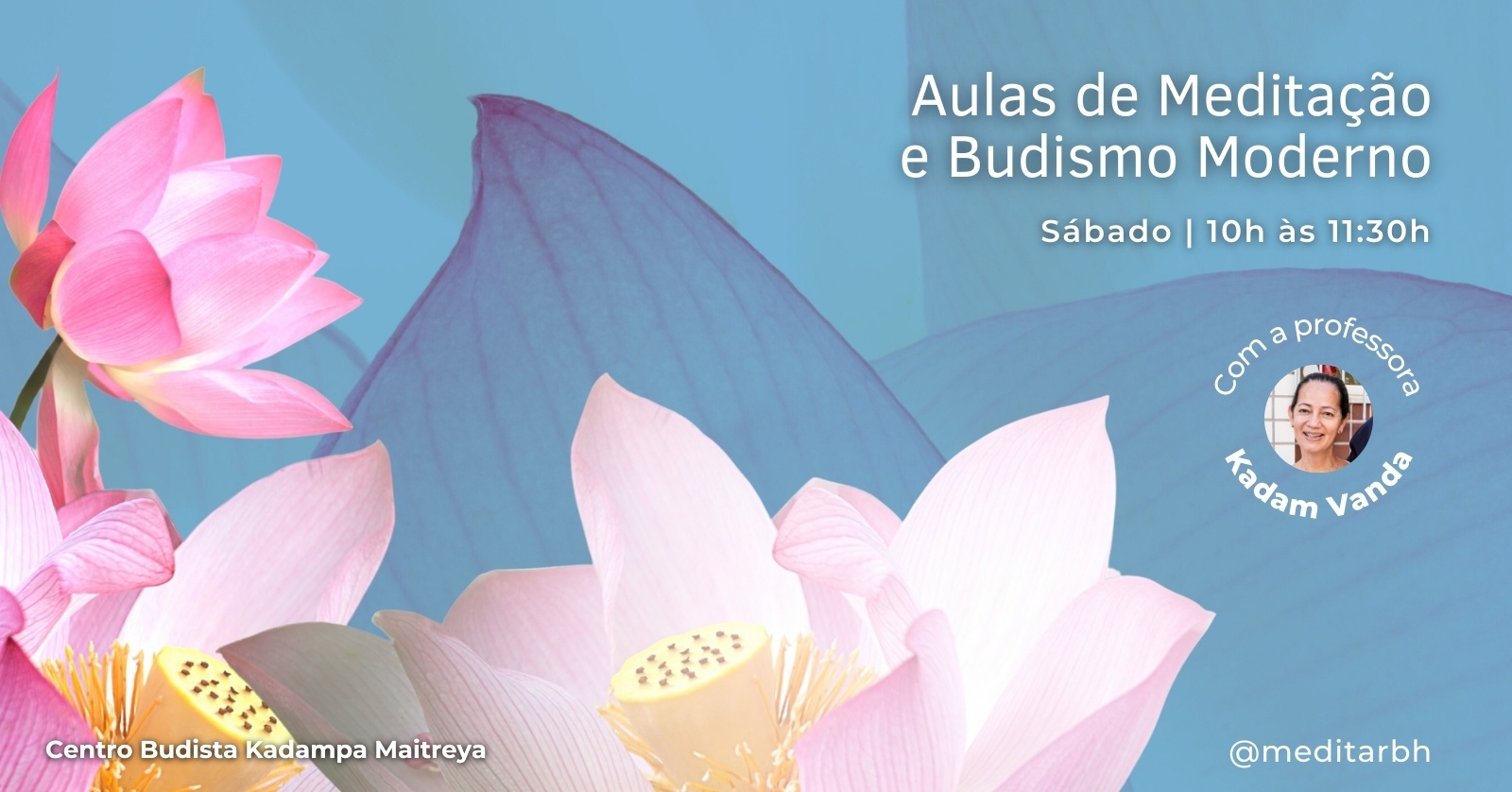 Aula de Meditação e Budismo Moderno