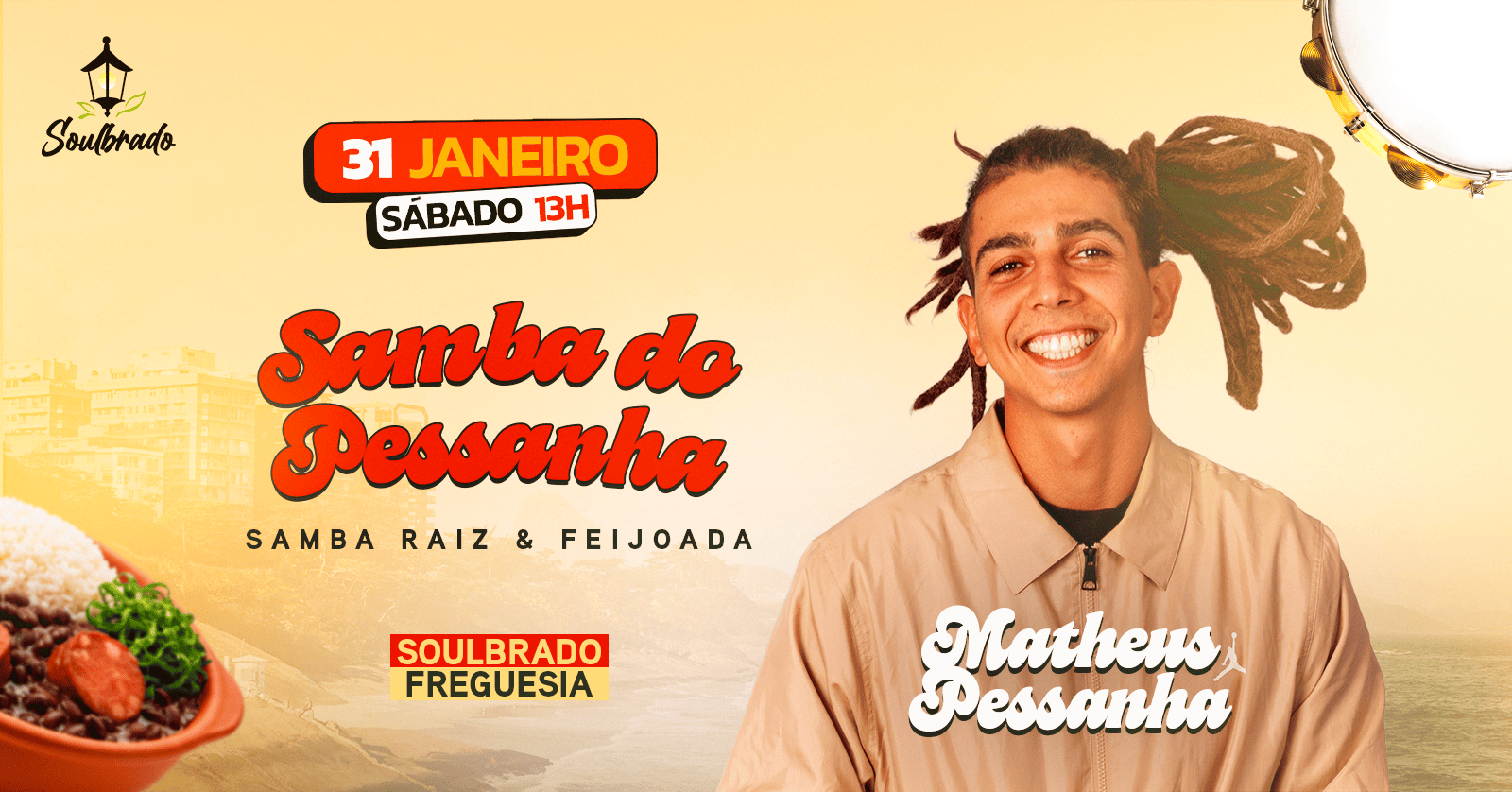 SAMBA DO PESSANHA NO SOULBRADO - Rio de Janeiro, RJ