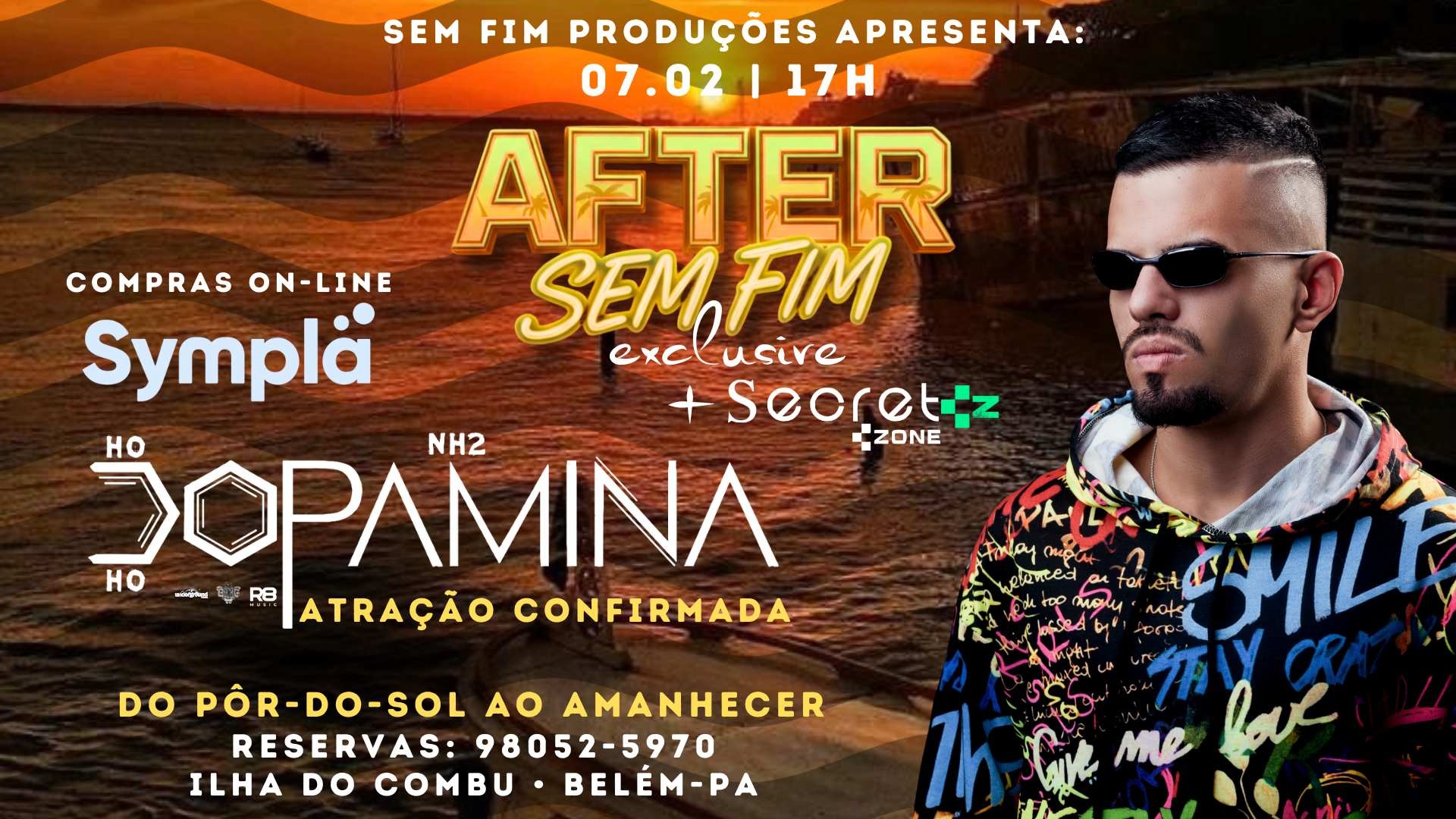 Aftersemfim + Secretzone na Ilha da Fantasia (Combu) - Belém, PA