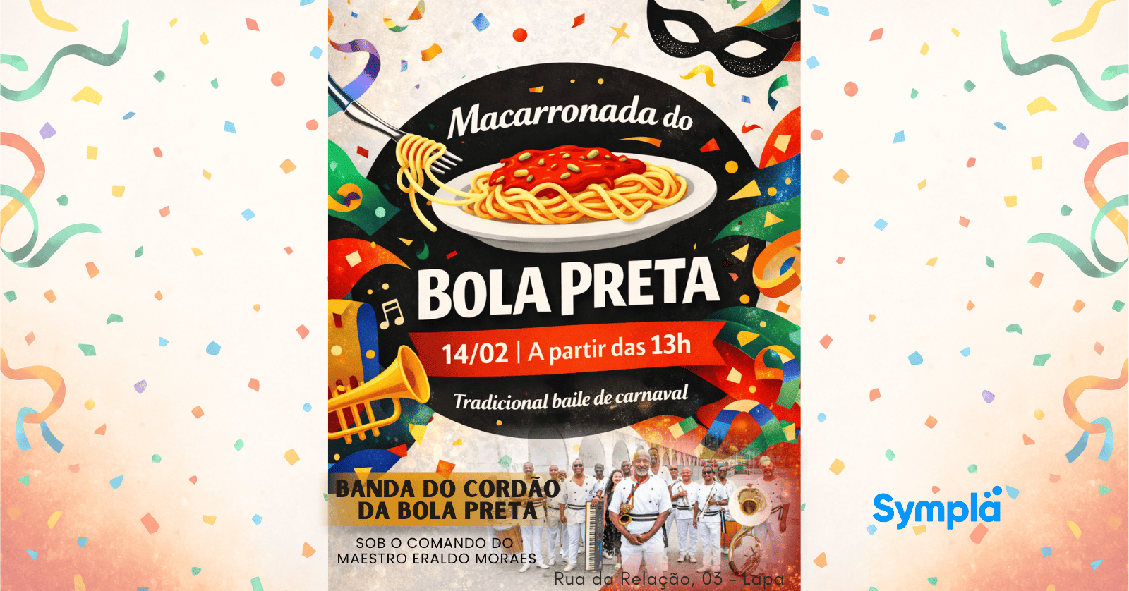 Macarronada Carnavalesca do Bola - Rio de Janeiro, RJ