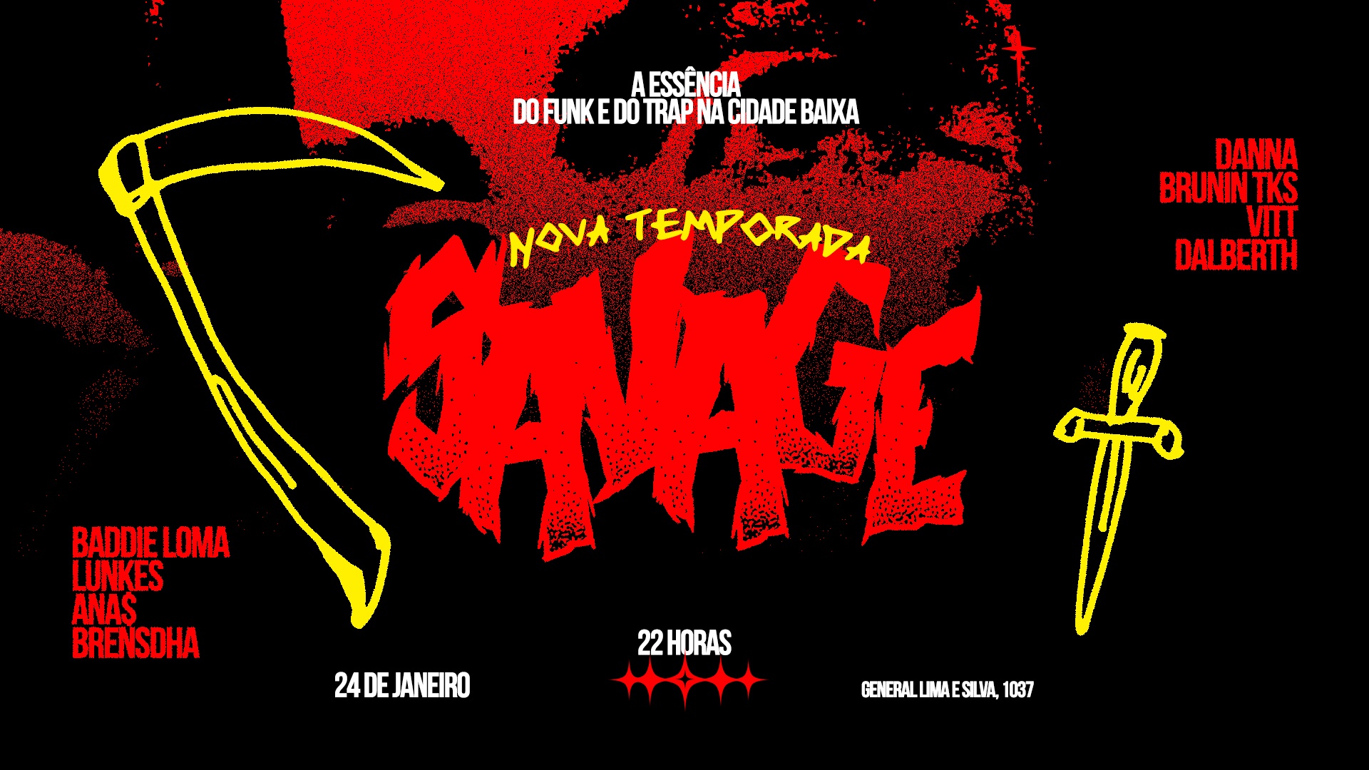 SAVAGE :: TEMPORADA 2026 ft DANNA 24.01 @Cuckopoa - Porto Alegre, RS