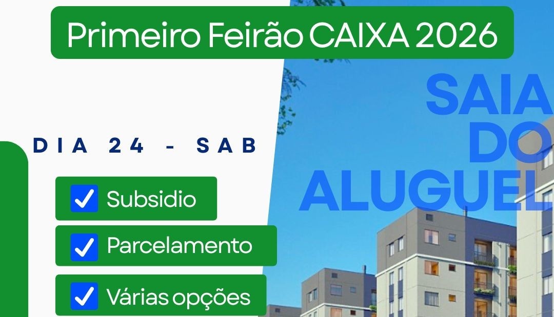 PRIMEIRO FEIRÃO CAIXA 2026