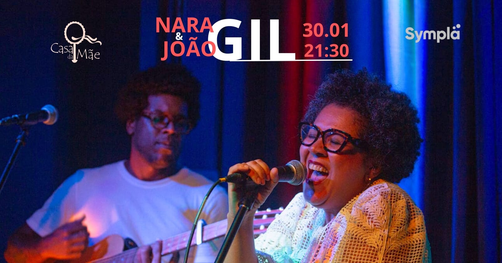 NARA E JOAO GIL NA CASA DA MÃE - Salvador, BA