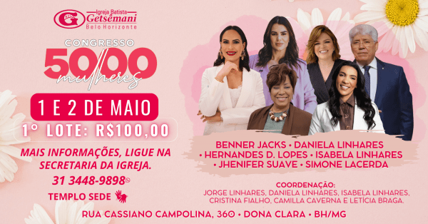 Imagem do evento CONGRESSO 5000 MULHERES 2026