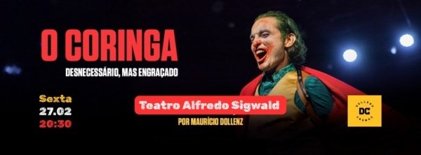 Imagem do evento O CORINGA com Maurício Dollenz