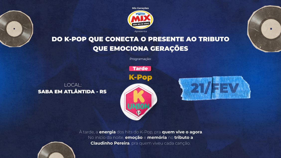 Kpop Union :::  MIX GERAÇÕES - Xangri-lá, RS