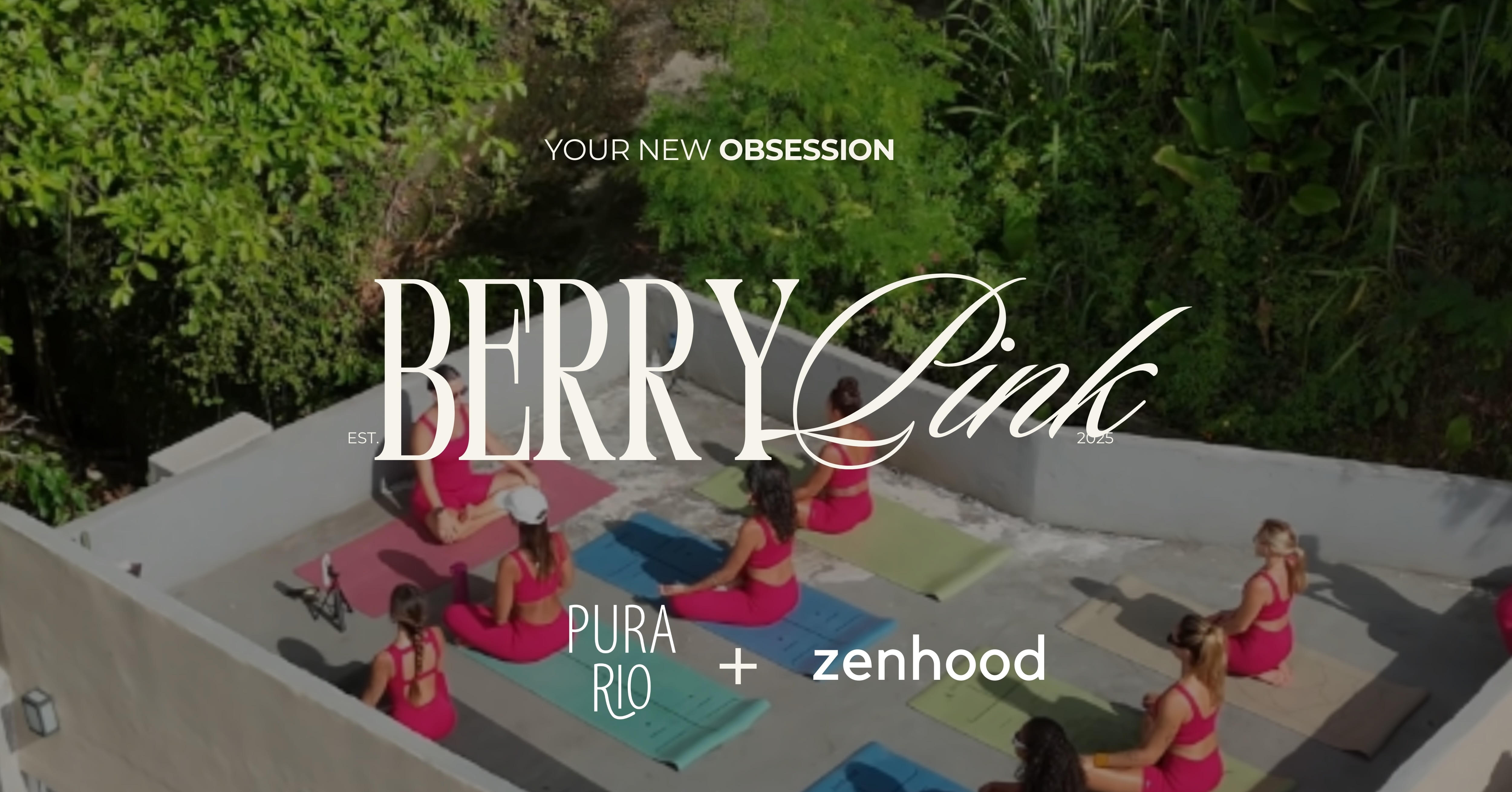 Berry Pink Morning - Zenhood + Pura Rio - Rio de Janeiro, RJ