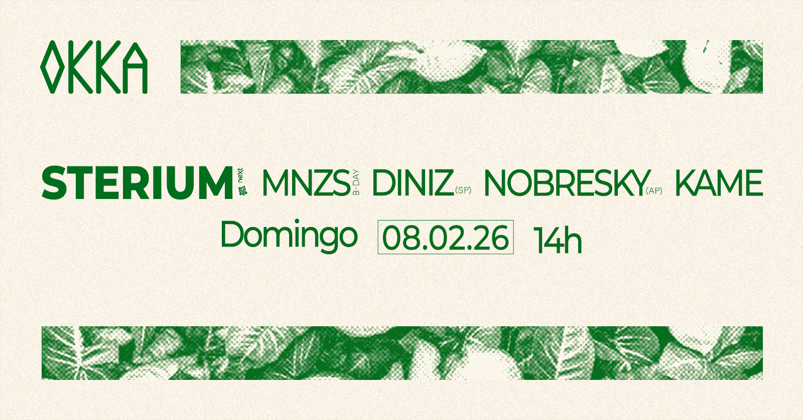 OKKA - MNZS Birthday w/ Sterium! - Belém, PA