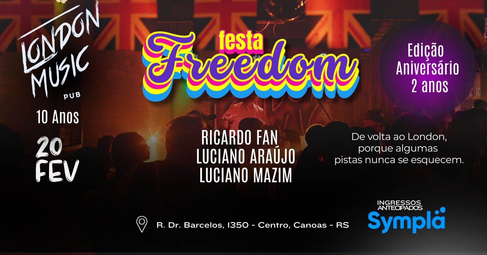 Festa Freedom  Edição Aniversário 02 Anos - Canoas, RS