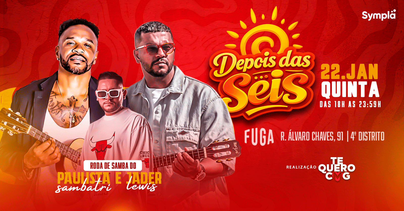 29.01 | DEPOIS DAS SEIS no FUGA BAR - Porto Alegre, RS